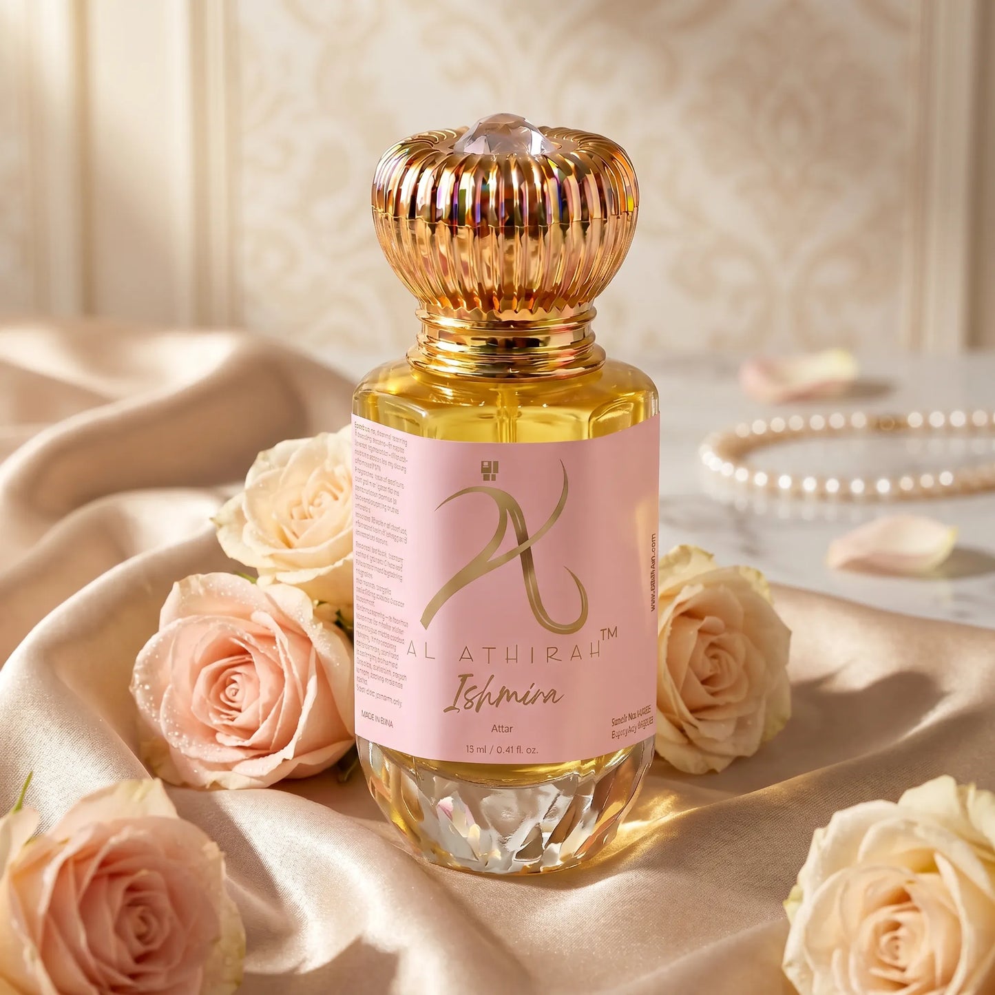 Magnific ultra-premium luxury feminine perfume bottle for women, part of Ishmira Modern Attar collection by My Store.