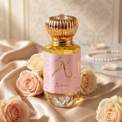 Magnific ultra-premium luxury feminine perfume bottle for women, part of Ishmira Modern Attar collection by My Store.