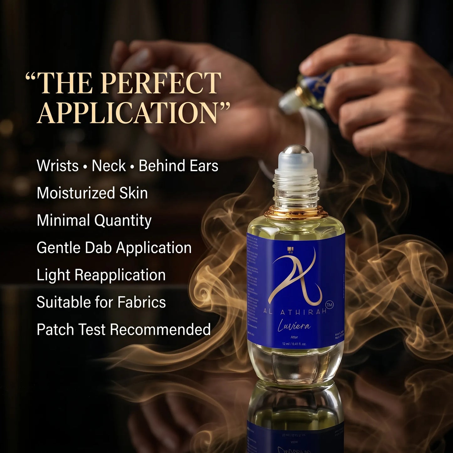 Luviera Modern Attar for Men by My Store, 12ml non-alcoholic fragrance with a sleek, elegant bottle and modern design.
