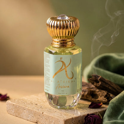Elegant bottle of Anviera Modern Attar for Men by My Store, showcasing a sleek design and luxurious packaging.